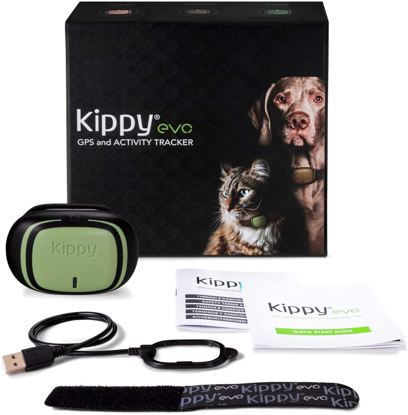 Actividad El Nuevo GPS Waterproof Kippy EVO Brown Wood para Perros y Gatos 38 gr Bateria 10 dias 